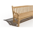 Curated Maison Travert 3-Person Teak Outdoor Bench in Natural