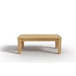 Curated Maison Adrien 4-Piece Teak Outdoor Patio Deep Seating Set with Fawn