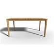Curated Maison Cateline 7-Piece Rectangular Teak Outdoor Dining Set in White
