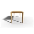 Curated Maison Cateline 7-Piece Rectangular Teak Outdoor Dining Set in White