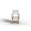 Curated Maison Cateline 7-Piece Rectangular Teak Outdoor Dining Set in White