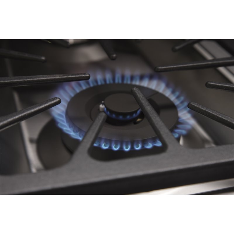 Kucht Professional Stainless Steel Dual Fuel Propane Gas Range in Silver