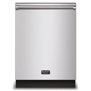 Kucht Professional 24&quot Stainless Steel Top Control Dishwashers in Silver