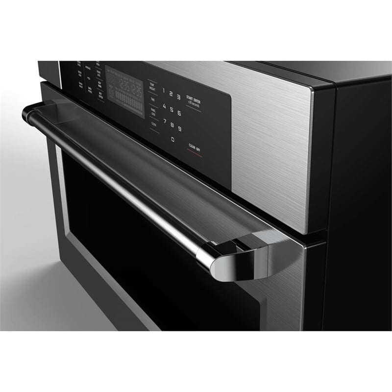 KUCHT 30 in 1.6 Cu.Ft. Stainless Steel Air Fryer & Convection Built In Microwave