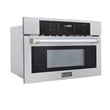 KUCHT 30 in 1.6 Cu.Ft. Stainless Steel Air Fryer & Convection Built In Microwave