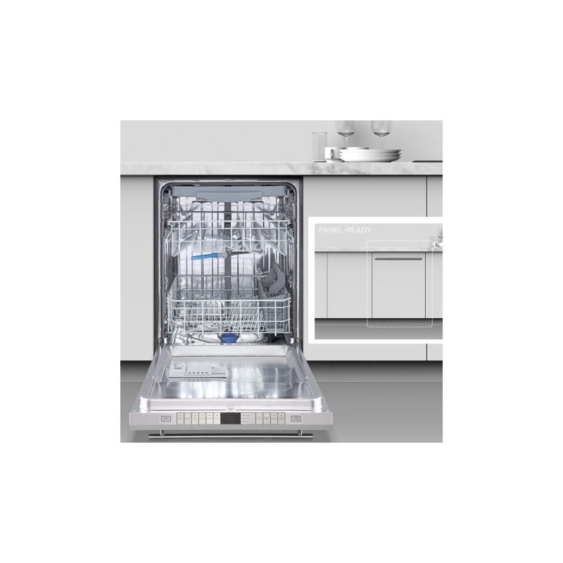 KUCHT Professional 24 in. Stainless Steel Top Control Dishwasher Panel Ready