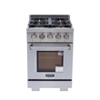Professional 24-in Propane Gas Range in Stainless Steel with True Simmer Burners