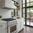Professional 30-in Natural Gas Range in White with True Simmer Burners