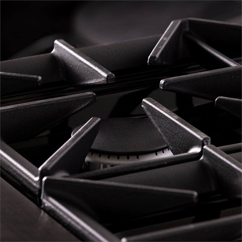 Gemstone Professional 30-in Natural Gas Range in Titanium Stainless Steel