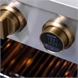 30 in. 4.2 cu.ft. 4-Burners Dual Fuel Range Propane Gas in Stainless Steel Steel