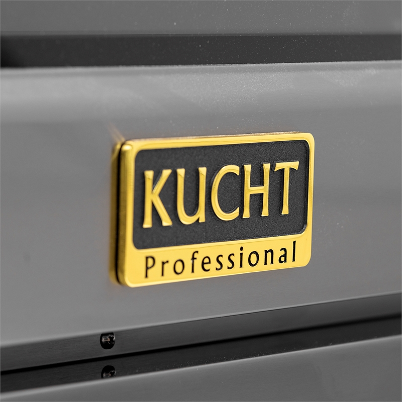 36 in. 5.2 cu. ft. Dual Fuel Range for Propane Gas in Titanium Stainless.