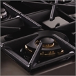 48 in. 8 Burners Dual Fuel Range for Natural Gas in Dark Stainless steel.