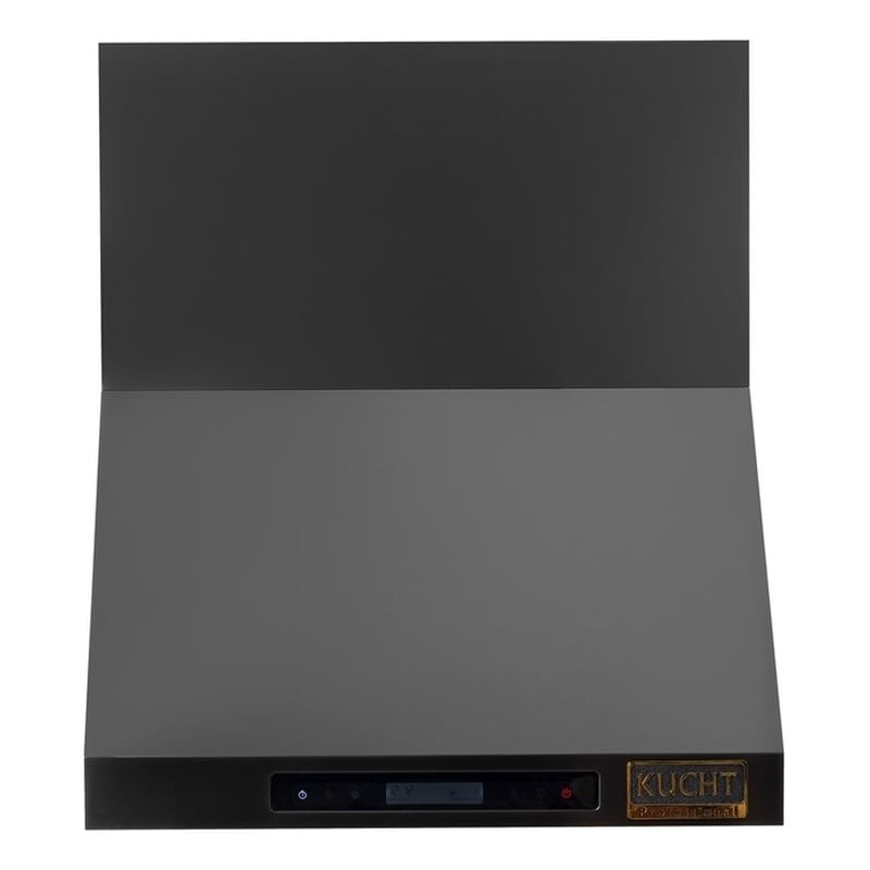 30 in. 900 CFM Wall Mounted Range Hood in Titanium Stainless Steel