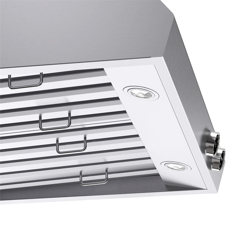 30 in. 900 CFM Ducted Wall Mount Range Hood in Stainless Steel