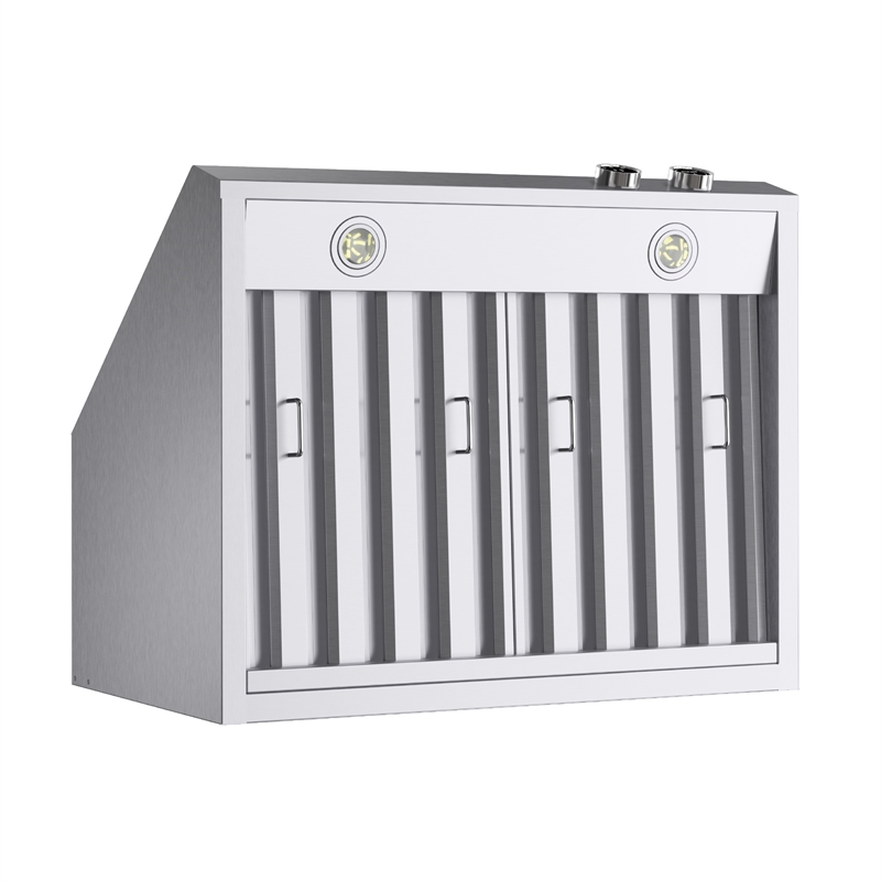 30 in. 900 CFM Ducted Wall Mount Range Hood in Stainless Steel