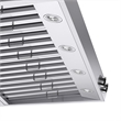 48 in. 900 CFM Ducted Wall Mount Range Hood in Stainless Steel