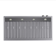 48 in. 900 CFM Ducted Wall Mount Range Hood in Stainless Steel