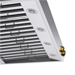 48 in. 900 CFM Under Cabinet Range Hood in Stainless Steel with Gold
