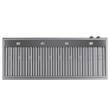 60 in. 900 CFM Under Cabinet Range Hood in Stainless Steel with Digital Controls
