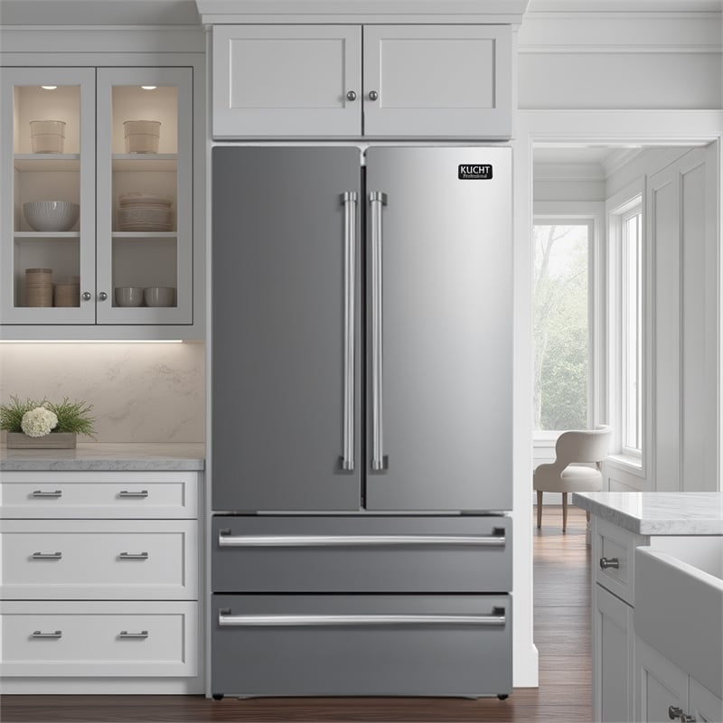 KUCHT 36 in. 22.5 cu. ft. Counter Depth Freestanding.