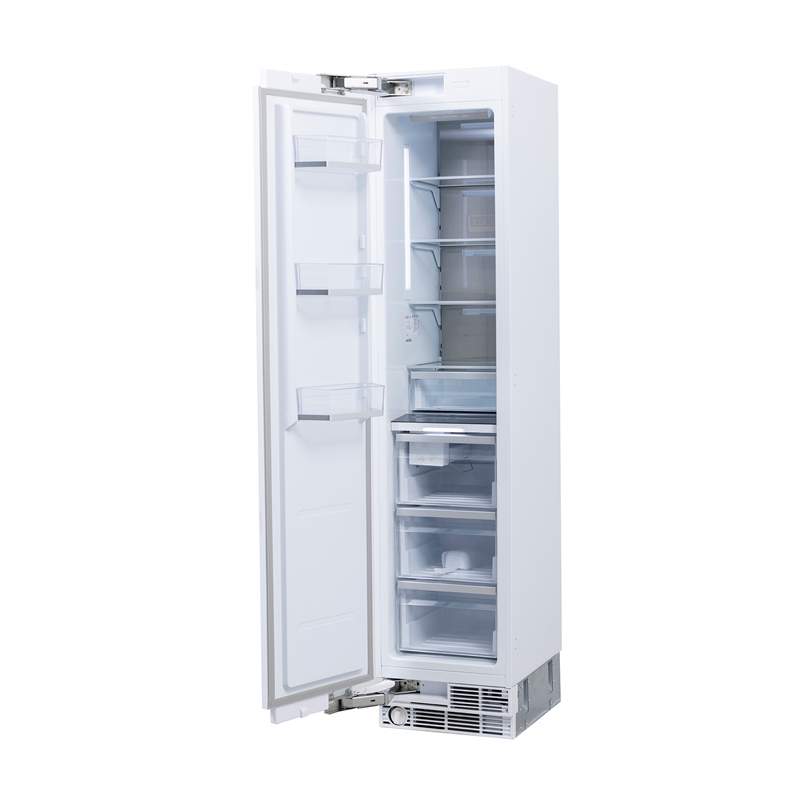 KUCHT 18 in. Counter Depth Built-In Freezer in Custom Panel Ready