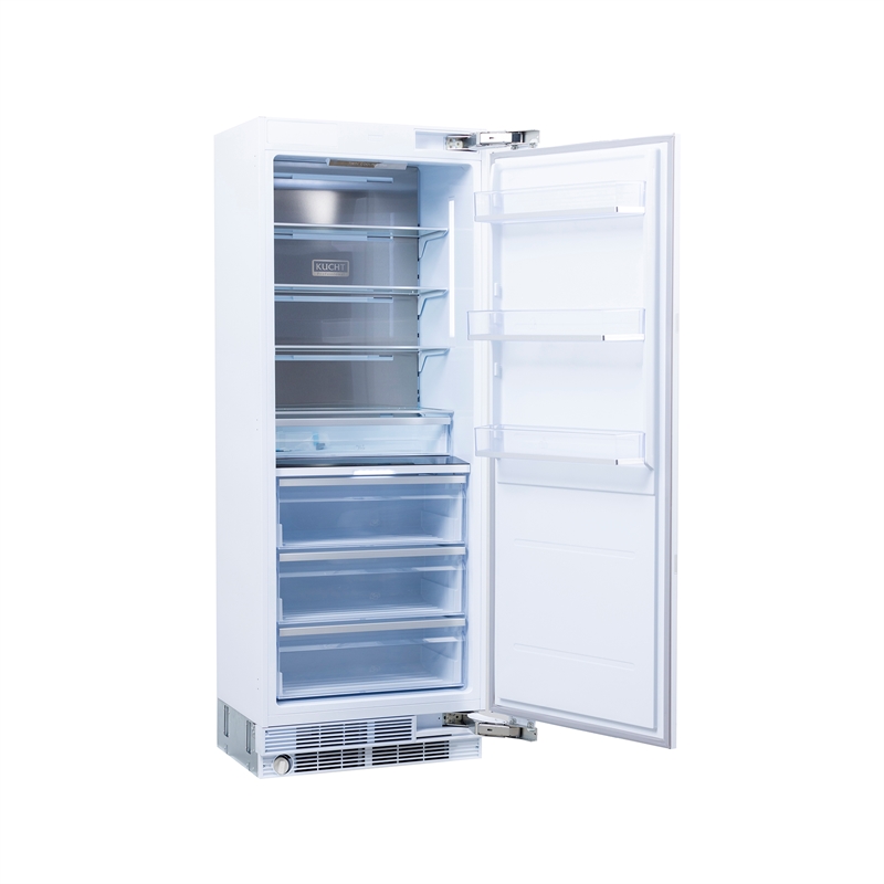 KUCHT 30 in. Counter Depth Built-In Refrigerator in Custom Panel Ready