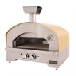 NAPOLI Outdoor Portable Propane Gas Pizza Oven in Yellow