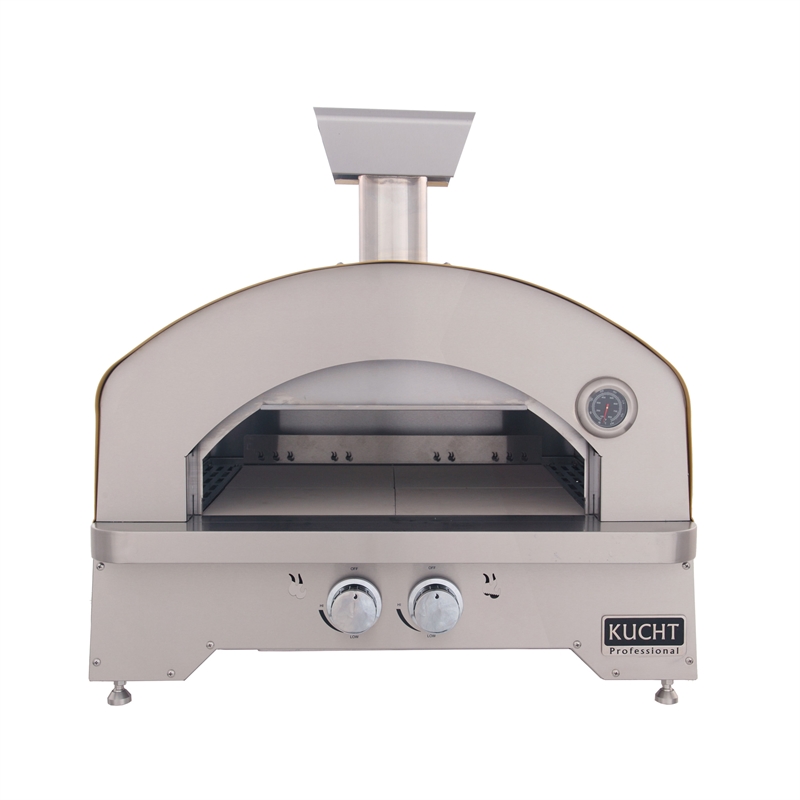 NAPOLI Outdoor Portable Propane Gas Pizza Oven in Yellow