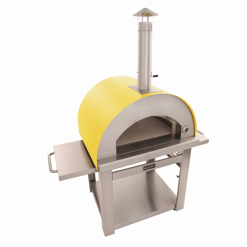 VENICE Outdoor Wood Fired Pizza Oven in Yellow