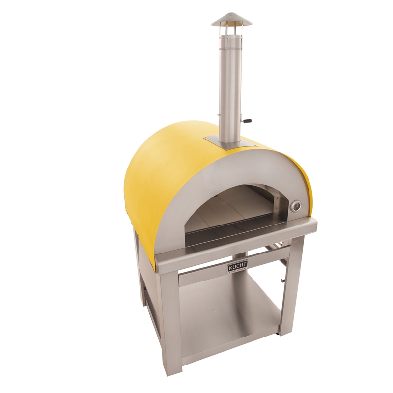 VENICE Outdoor Wood Fired Pizza Oven in Yellow