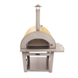 VENICE Outdoor Wood Fired Pizza Oven in Yellow