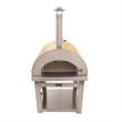 VENICE Outdoor Wood Fired Pizza Oven in Yellow