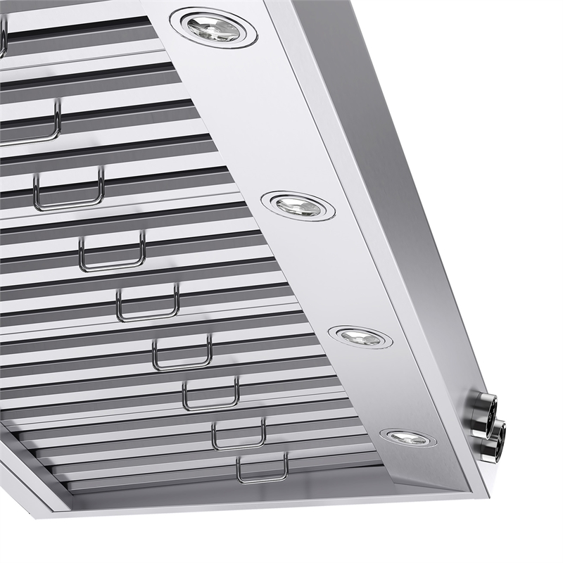 36 in. 5.2 cu. ft.  Dual Fuel Range for Propane Gas + Wall Mount Range Hood