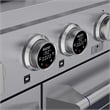 60 in. 7.9 cu. ft. Dual Fuel Range for Propane Gas  + Wall Mount Range Hood