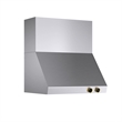 30 in. 4.2 cu. ft.  Dual Fuel Range for Propane Gas + Wall Mount Range Hood