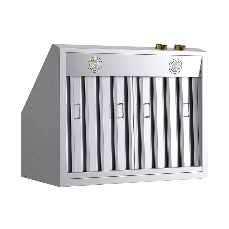 30 in. 4.2 cu. ft.  Dual Fuel Range for Propane Gas + Wall Mount Range Hood