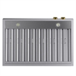 36 in. 5.2 cu. ft.  Fuel Range for Propane Gas + Under Cabinet Range Hood