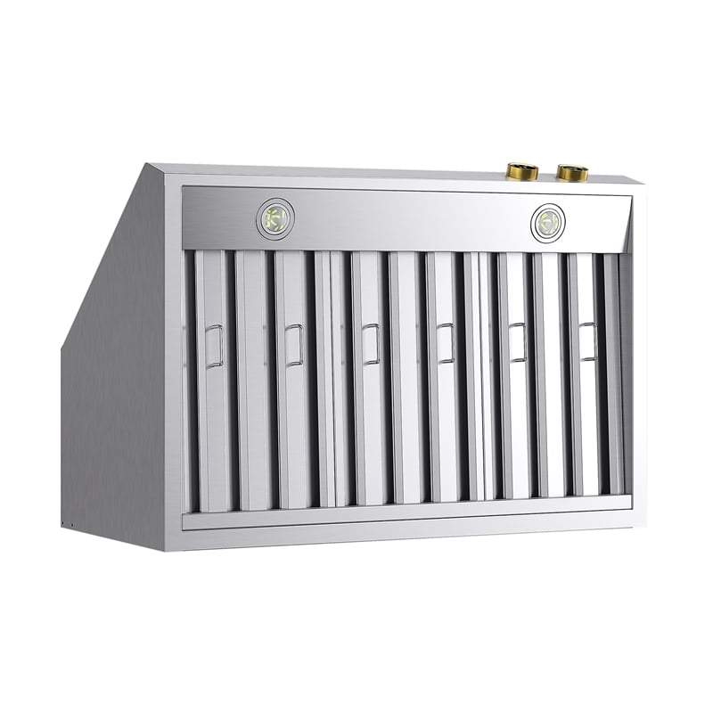 36 in. 5.2 cu. ft.  Fuel Range for Propane Gas + Under Cabinet Range Hood