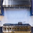 48 in. 6.7cu Dual Fuel Range for Propane Gas and Gold + Under Cabinet Range Hood