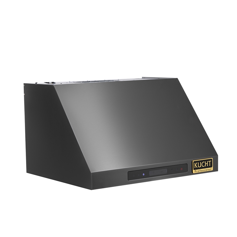 Gemstone 30 in. 4.2 Propane Gas Range in Titanium SS + Under Cabinet Range Hood