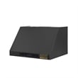 36 in Dual Fuel Range for Natural Gas in Titanium SS + Under Cabinet Range Hood