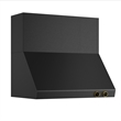 Dual Fuel Range  Natural Gas in Titanium Stainless Steel  Wall Mount Range Hood