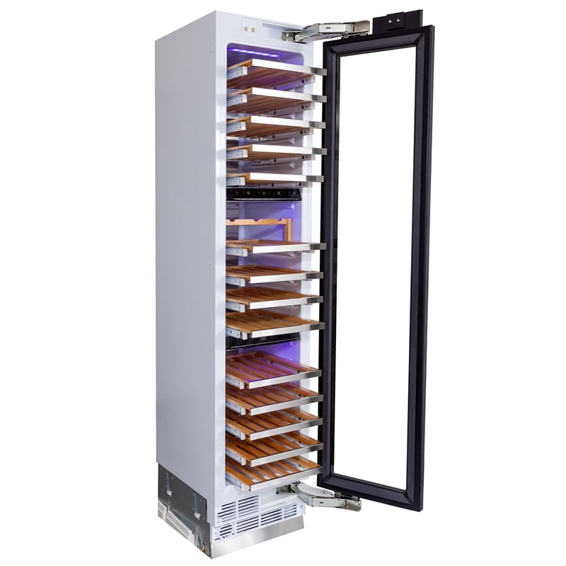 18-in Built-in Panel Ready Three Zones Wine Cooler
