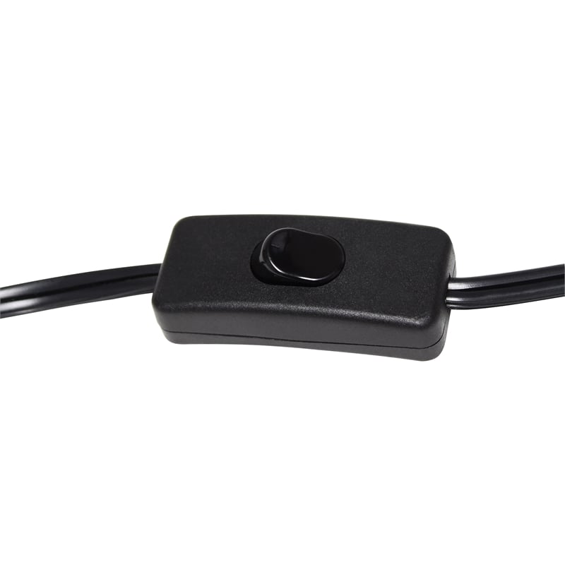 Lalia Home Metal Vintage Arched 1 Light Table Lamp in Red Bronze with Mesh Shade