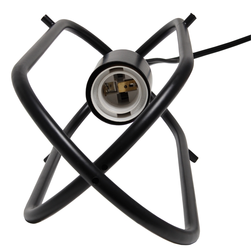 Lalia Home Iron 1 Light Elongated Pendant in Black