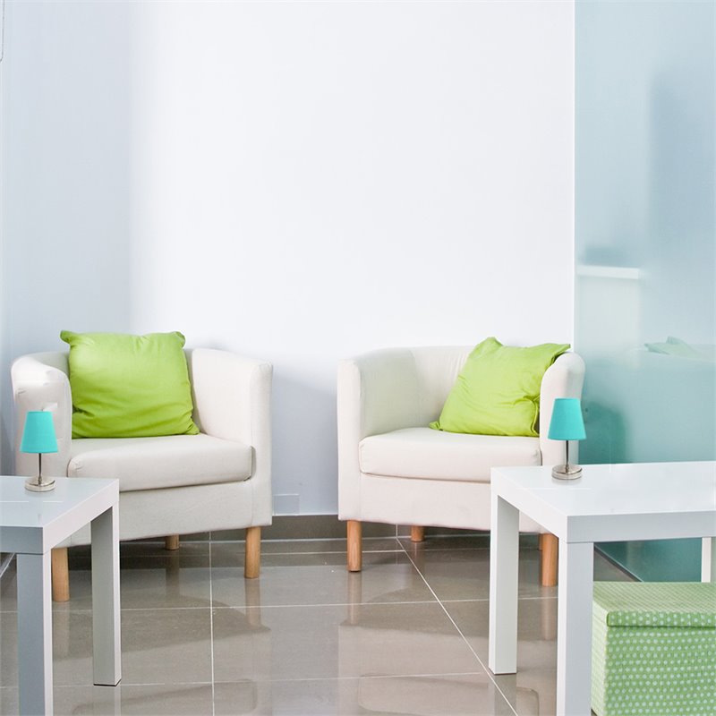 Simple Designs Metal Basic Table Lamp 2 Pack in Sand Nickel with Blue Shade
