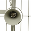 Elegant Designs Metal 2 Down Light Kitchen Pot Rack in Slate Gray