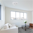 Elegant Designs Crystal 2 Light Flush Mount Ceiling Light in White