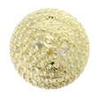 Lalia Home Crystal Glam 2 Light Ceiling Flush Mount Gold