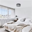 Lalia Home Glam 2 Light 12 Inch Round Flush Mount Restoration Bronze